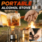 Réchaud à alcool portable pour le camping en plein air