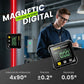 📐🔴 Niveleur laser magnétique à 4 faces – Précision, mise à niveau automatique et rotation à 360° | Bâtiment, aménagement et pose de carrelage 🧲🏗️
