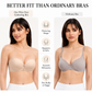 Soutien-gorge sans armatures, à bretelles amovibles et à fronces