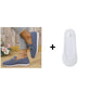 Mocassins décontractés en maille pour femme avec boucle métallique