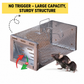 🌞Commencez le printemps en beauté avec 50 % de réduction !🐭Piège à souris réutilisable automatique avec porte à sens unique – Grande cage galvanisée pour une capture continue