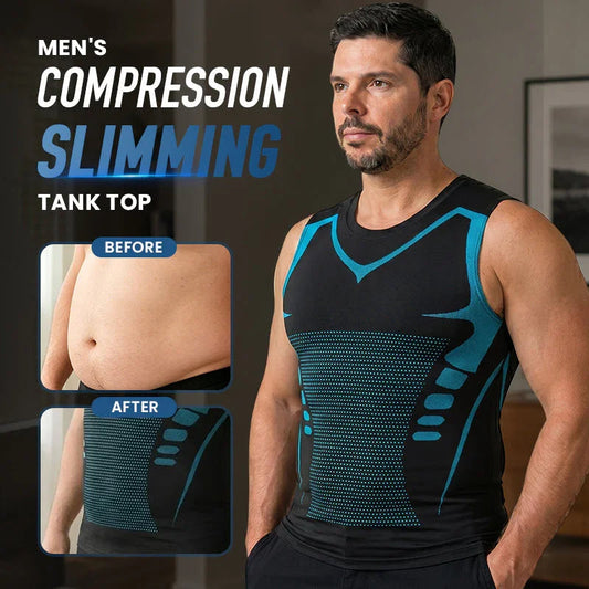 🔥💪 PROMO LIMITÉE 50% ! Gilet Sculptant Ionique pour Homme – Compression Raffraîchissante, Invisible sous les Vêtements, Affine la Silhouette ✨