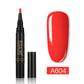 💅 Seulement 3 € ! Stylo vernis à ongles 3-en-1 – sans base ni top coat | Résine à base d'eau respectueuse de l'environnement | Kit de manucure DIY ✨