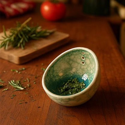 Éplucheur à herbes en poterie (Jon Hamblin Handmade®) - ACHETEZ-EN 3 ET BÉNÉFICIEZ DE 20 % DE RÉDUCTION ET DE LA LIVRAISON GRATUITE