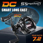 🌞Créez une ambiance printanière avec 50% de réduction !🎣 Moulinet de pêche DC Baitcasting - Système de freinage numérique (fini les retours de manivelle !) - Ratio 7.2:1 - Idéal pour la pêche des poissons carnivores en eau douce et en mer