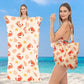 🏖️ Serviette de plage et sac à dos 2 en 1 – se transforme en sac à cordon – légère, anti-sable, avec poche zippée – idéale pour la piscine et les voyages