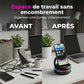 Enceinte Bluetooth Portable avec Lumières RGB et Support Téléphone