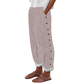 ☀️ Promotion de printemps – 50 % DE RÉDUCTION !! 🌿🌸 Pantalon rayé bleu confortable avec poches latérales