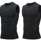 🔥💪 PROMO LIMITÉE 50% ! Gilet Sculptant Ionique pour Homme – Compression Raffraîchissante, Invisible sous les Vêtements, Affine la Silhouette ✨