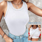 👗 PROMO FLASH 53% ! 🔥 Débardeur Côtelé avec Soutien-gorge Intégré – Coupe Gainante, Confort Ultime & 6 Couleurs 👙