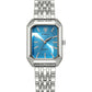 🔥🎁 PROMO FLASH 50% ! Montre Bracelet Quartz Femme Luxe – Boîtier Rectangulaire, Cadran Dégradé, Aiguilles Délicates, Style Moderne & Sophistiqué ✨