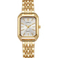 🔥🎁 PROMO FLASH 50% ! Montre Bracelet Quartz Femme Luxe – Boîtier Rectangulaire, Cadran Dégradé, Aiguilles Délicates, Style Moderne & Sophistiqué ✨