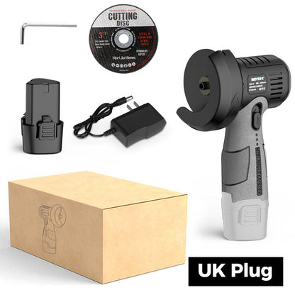 ⏳ Spécial limité en temps 🧰 12V Mini broyeur à angle avec disque de coupe