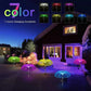 🎄✨ Lampe Solar Jellyfish magique | Lumière blanche chaude + lumière arc-en-ciel, étanche 💧