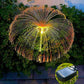 🎄✨ Lampe Solar Jellyfish magique | Lumière blanche chaude + lumière arc-en-ciel, étanche 💧