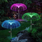 🎄✨ Lampe Solar Jellyfish magique | Lumière blanche chaude + lumière arc-en-ciel, étanche 💧
