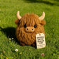DE RÉDUCTION🎁Peluche vache des Highlands pour soutien émotionnel🎉
