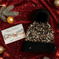Bonnet d'hiver à pompon et paillettes scintillantes