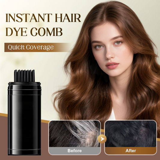 📢📢50% DI SCONTO! ✨ Peigne Teinturant Instantané pour Cheveux Gris – Couverture Immédiate, Formule Douce & Application Précise! 🌿💇‍♀️