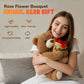 📢📢50 %  DE RÉDUCTION !! ⏰Cadeau ours en peluche avec bouquet de roses