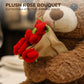 📢📢50 %  DE RÉDUCTION !! ⏰Cadeau ours en peluche avec bouquet de roses