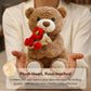 📢📢50 %  DE RÉDUCTION !! ⏰Cadeau ours en peluche avec bouquet de roses