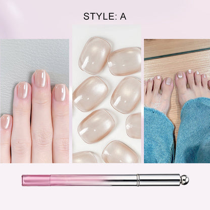 📢📢62 % de réduction !! ⏰Stylo gel tout-en-un pour des ongles « yeux de chat »