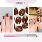 📢📢62 % de réduction !! ⏰Stylo gel tout-en-un pour des ongles « yeux de chat »