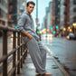 🔥60% DE RÉDUCTION ! Ensemble Homme Décontracté – Sweat & Pantalon Lin, Parfait pour le Quotidien 🏠☀️【Offre Flash】