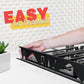 🔪49 % DE RÉDUCTION ! 🍳 Caches-fentes de cuisinière rétractables et réglables en acier inoxydable 🧹
