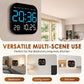 ⏰ 50% DE RÉDUCTION! 🏠 Réveil Numérique Multifonctionnel pour Maison & Bureau – Grand Affichage, Alarme, Calendrier & Température 📅