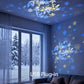🌊 50 % DE RÉDUCTION ! ✨ Projecteur magique – Images lumineuses tournantes et dynamiques, idéal pour les fenêtres et les murs, crée une ambiance magique 🐠