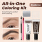 🔥Offre à durée limitée💖Kit professionnel de teinture des sourcils✨ Des sourcils parfaits en quelques minutes – Pas besoin d'aller en institut