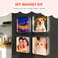 📢📢50 % DE RÉDUCTION !!!⏰Kit d'aimants de réfrigérateur DIY en acrylique transparent