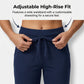 👖 56 % DE RÉDUCTION ! 🔥Pantalon de détente à taille basse avec cordon de serrage – Polyester doux, longueur capri et poches latérales (6 couleurs, S–3XL) 👖🌸