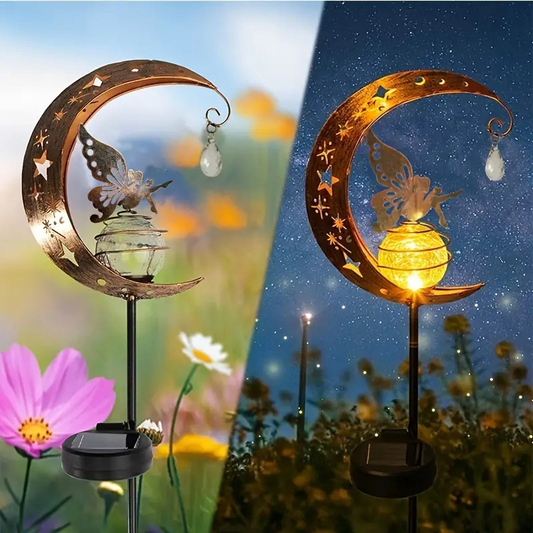Lampe solaire d'extérieur – Lune des fées