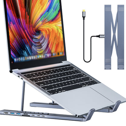 💎 52% DE RÉDUCTION! 💎 Station d'Accueil USB-C 8-en-1 – Support Réglable, HDMI 4K & Transfert Rapide