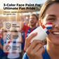 Bâton de peinture pour le visage aux couleurs du drapeau, pour la Coupe du monde