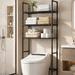 Étagère de rangement pour salle de bains et buanderie, sans perçage
