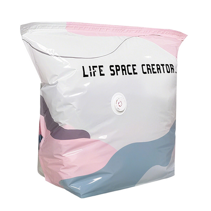 Grands sacs de compression sous vide pour rangement – sans pompe 🧳✨📦