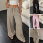 🌞Le printemps arrive : 50 % de réduction !💕Pantalon d'été taille haute « Easy Chic » – Respirant, avec cordon de serrage réglable