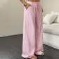 🌞Le printemps arrive : 50 % de réduction !💕Pantalon d'été taille haute « Easy Chic » – Respirant, avec cordon de serrage réglable