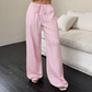🌞Le printemps arrive : 50 % de réduction !💕Pantalon d'été taille haute « Easy Chic » – Respirant, avec cordon de serrage réglable