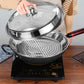 🍲 Panier vapeur polyvalent en acier inoxydable pour casserole | Se déplie • S'adapte à toutes les casseroles
