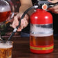 🍻⚽ Seau à bière populaire design extincteur – système de pression manuelle – idéal pour les diffusions publiques et les soirées foot