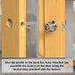 🛠️ 50% DE RÉDUCTION ! ✨ Outil Professionnel d'Installation de Loquet de Porte – Guide de Mortaise Précis, ABS Robuste 🚪