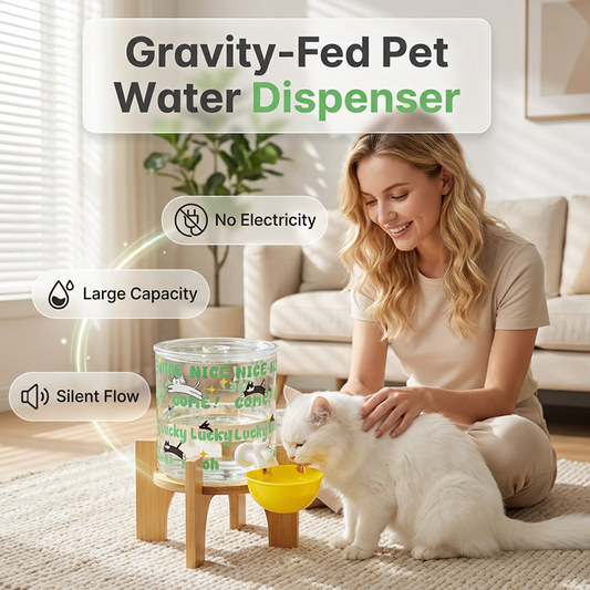 Unplugged High-Capacity Automatic Pet Water Dispenser