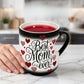 💝 Tasse qui change de couleur – « Best Mom Ever » | 15 oz • Idéale pour café ou thé