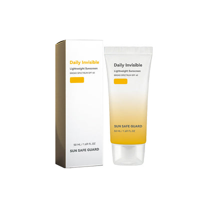 ☀️ Crème solaire légère et invisible pour tous les jours, SPF 40 | Ne laisse pas de traces blanches • Non grasse • Pénètre rapidement