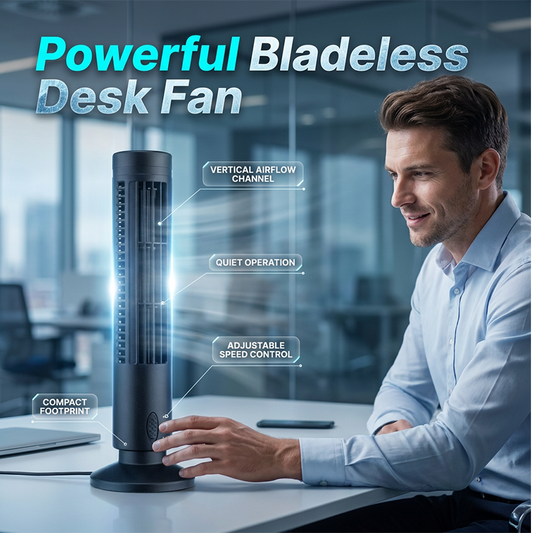 Ventilateur colonne sans pales alimenté par USB